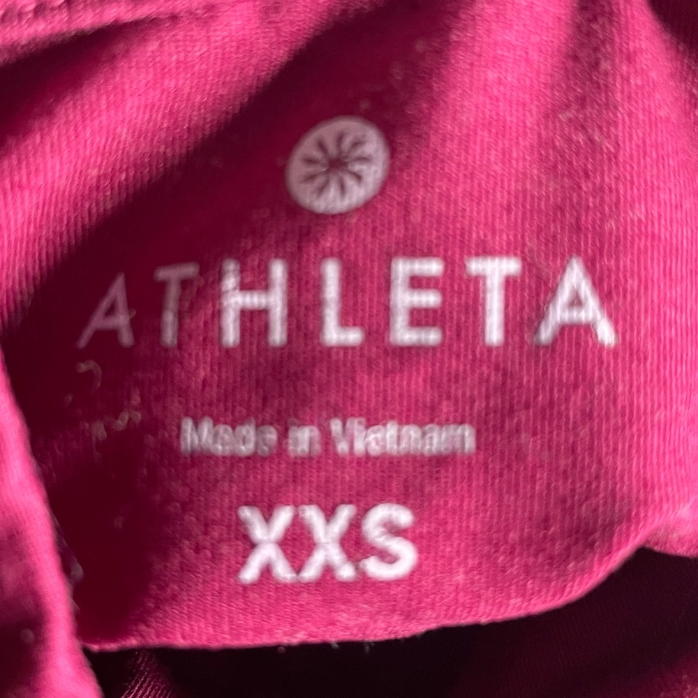 Athleta Pullover Athletic Top Magenta Size XXSmall - Picture 5 of 7